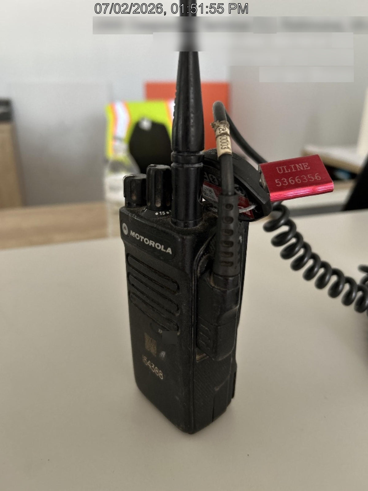 2021 MOTOROLA XPR3300E