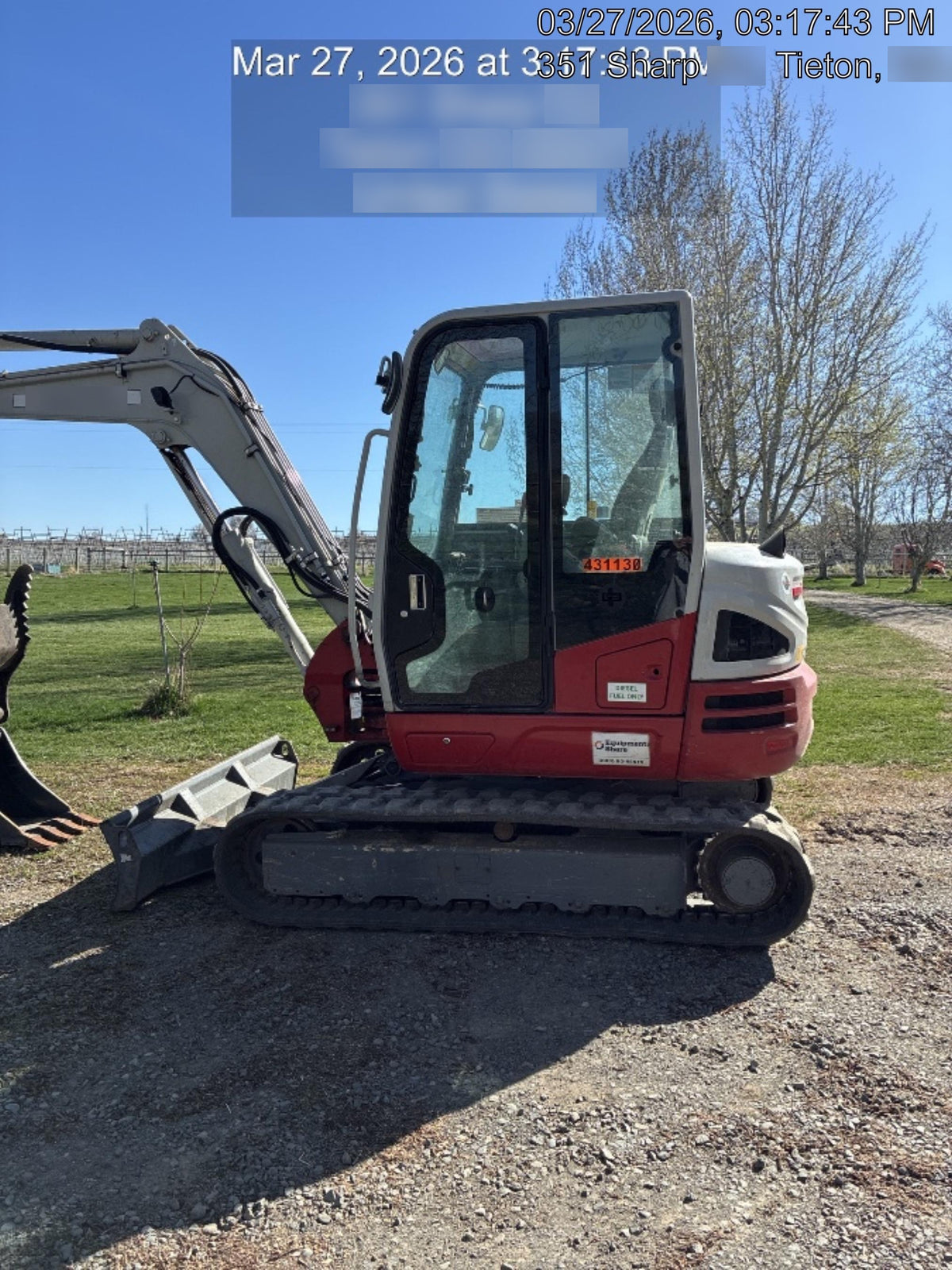 2024 TAKEUCHI TB250-2CR