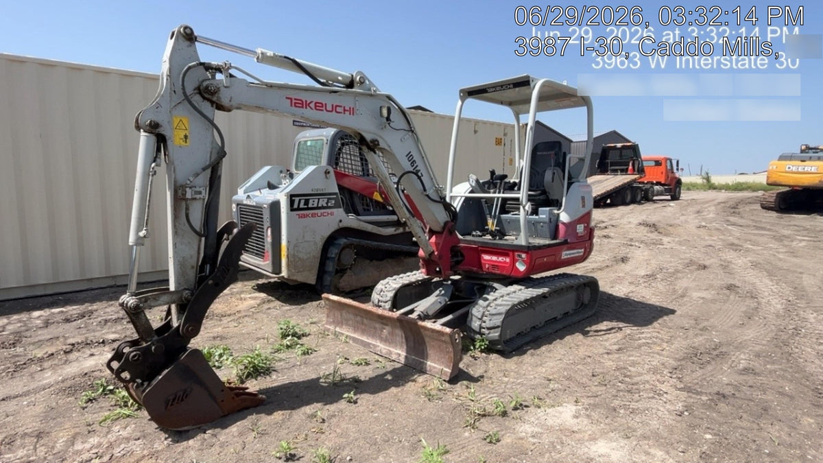 2020 Takeuchi TB235-2R Canopy, Rubber Tracks, Manual TAG QC