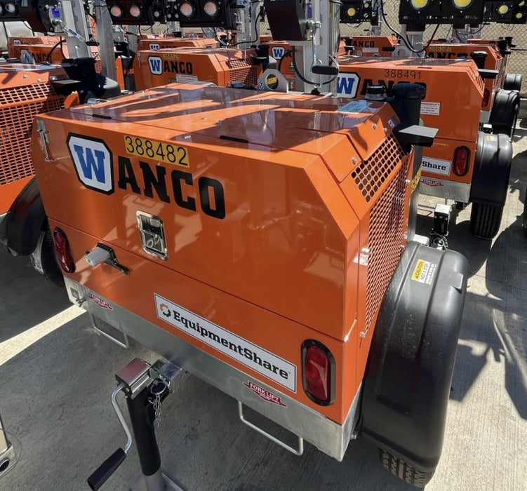 2024 Wanco WLTT-4MM4K Diesel, Deep Sea Controller, Shore Power Plug, Auto Start, (4) 350W LED Floodlights, 4kW Generator, 60 Gal Fuel Tank, 2" Ball, T3