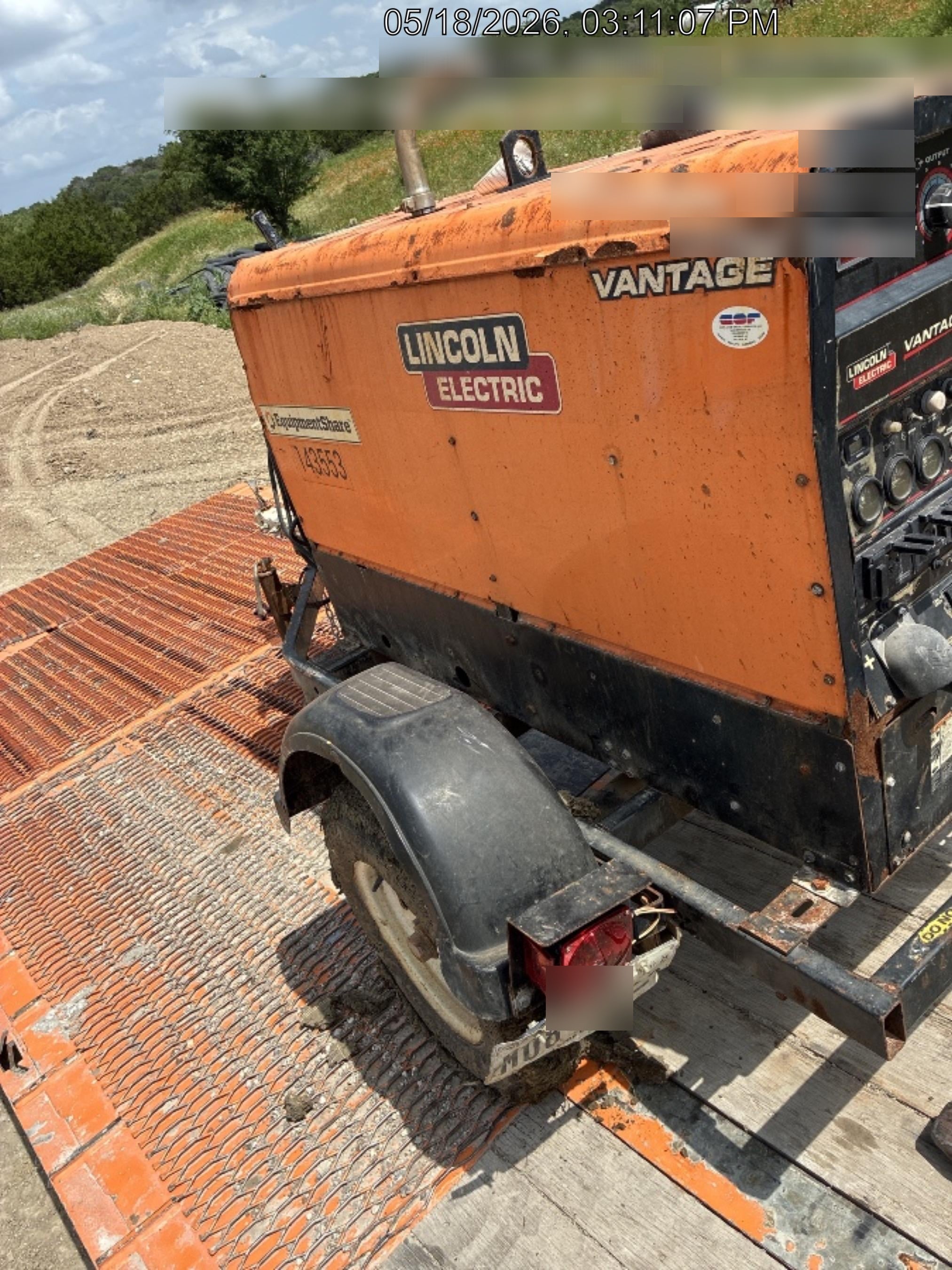 2021 Lincoln Electric Vantage 322 VANTAGE 322 READY-PAK 3
(EQUIPMENTSHARE)