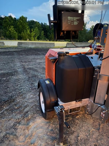 2024 Wanco WLTT-4MM4K Diesel, Deep Sea Controller, Shore Power Plug, Auto Start, (4) 350W LED Floodlights, 4kW Generator, 60 Gal Fuel Tank, 2" Ball, T3