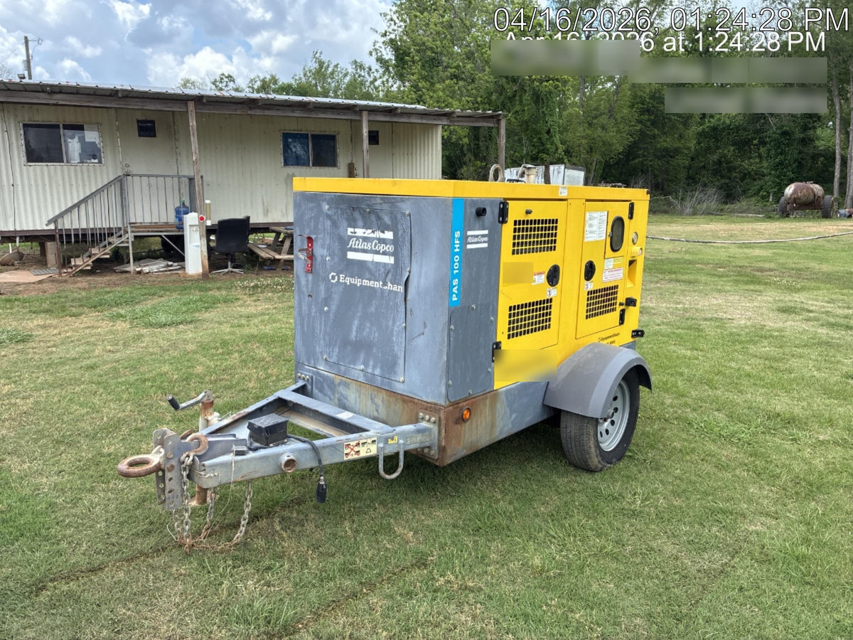 2021 ATLAS COPCO PAS 100 HF CS Enclosed