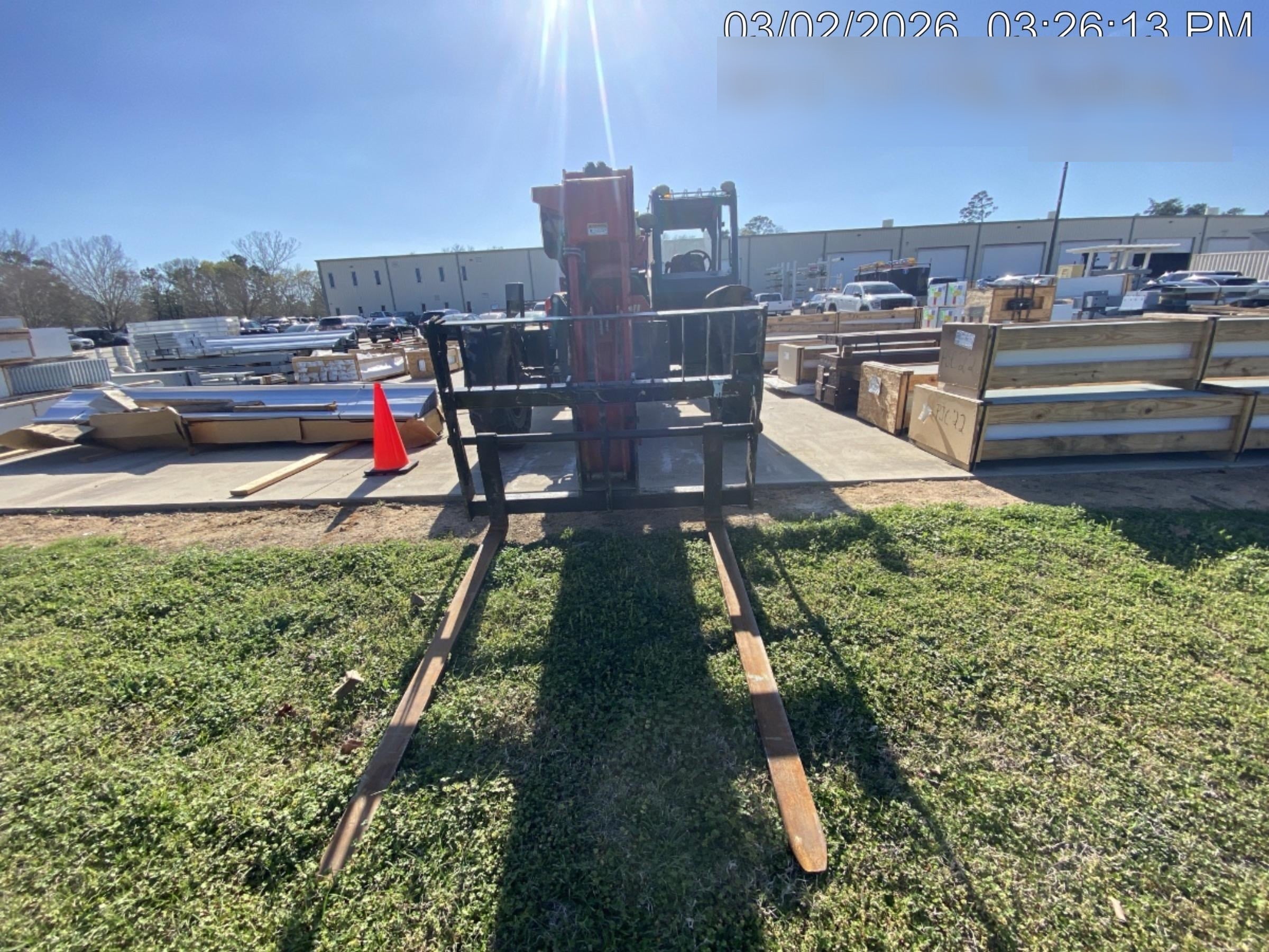 2019 Manitou MTA8044 MTA8044 - 74 HP T4, Canopy, Worklights/Strobe, Beacon, 66" Carriage, 48" Forks, Solid Tires, Lift Hook, Aux Hydraulics