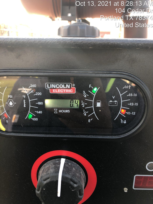 2021 Lincoln Electric Vantage 549X Ready Pak 3, ORANGE (includes trailer, cable rack, fender light kit)