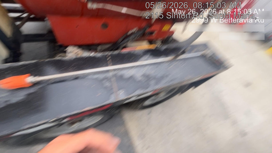 2020 Ditch Witch HX30 500G Spoils Tank, 80G Water Tank, 48" Lance, #3 Nozzel, VT9H 500 GAL HYD TRAILER