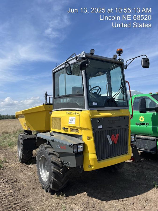2025 WACKER NEUSON DV604 Cab Standard Tires