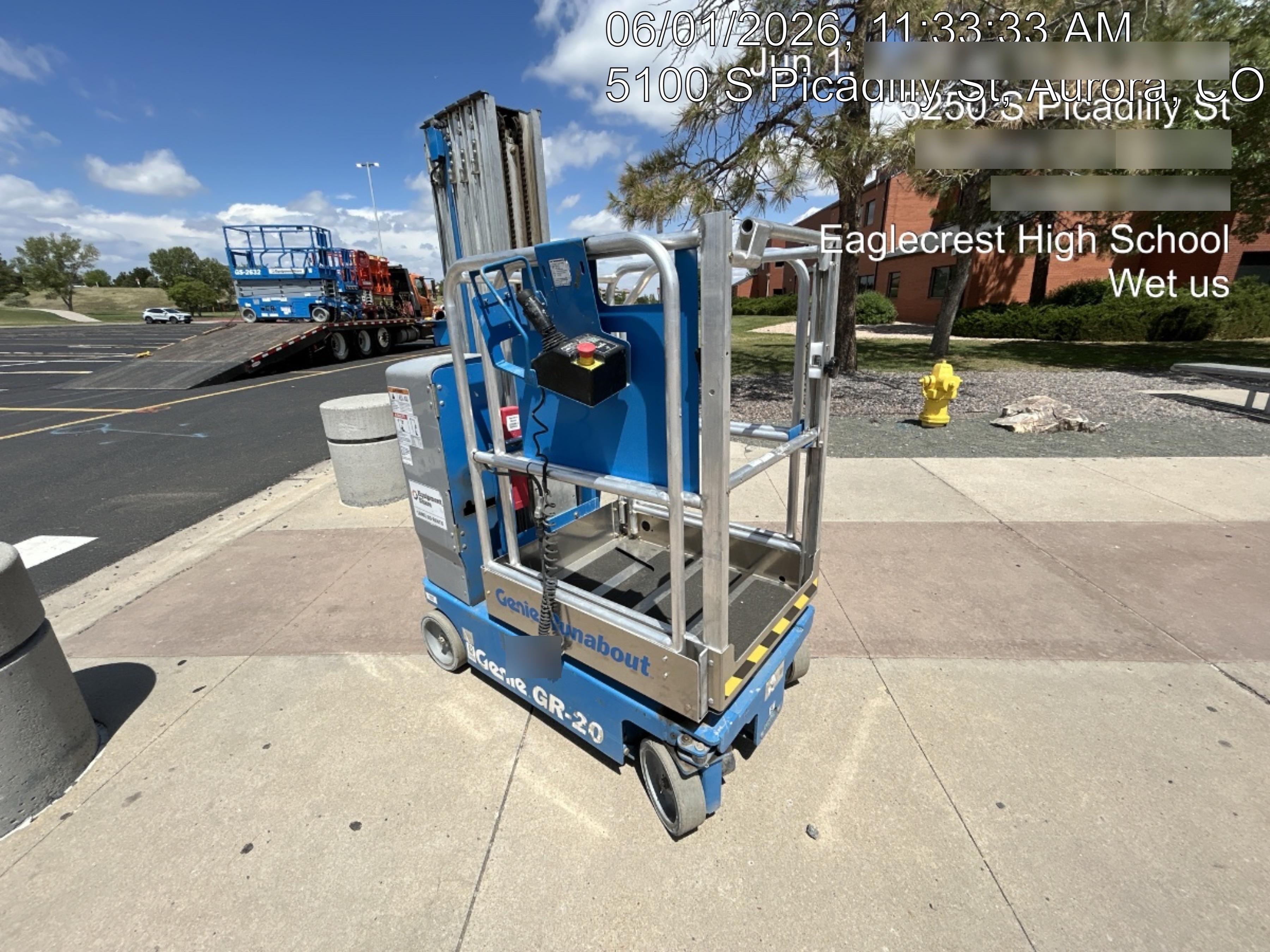 2019 GENIE GR-20