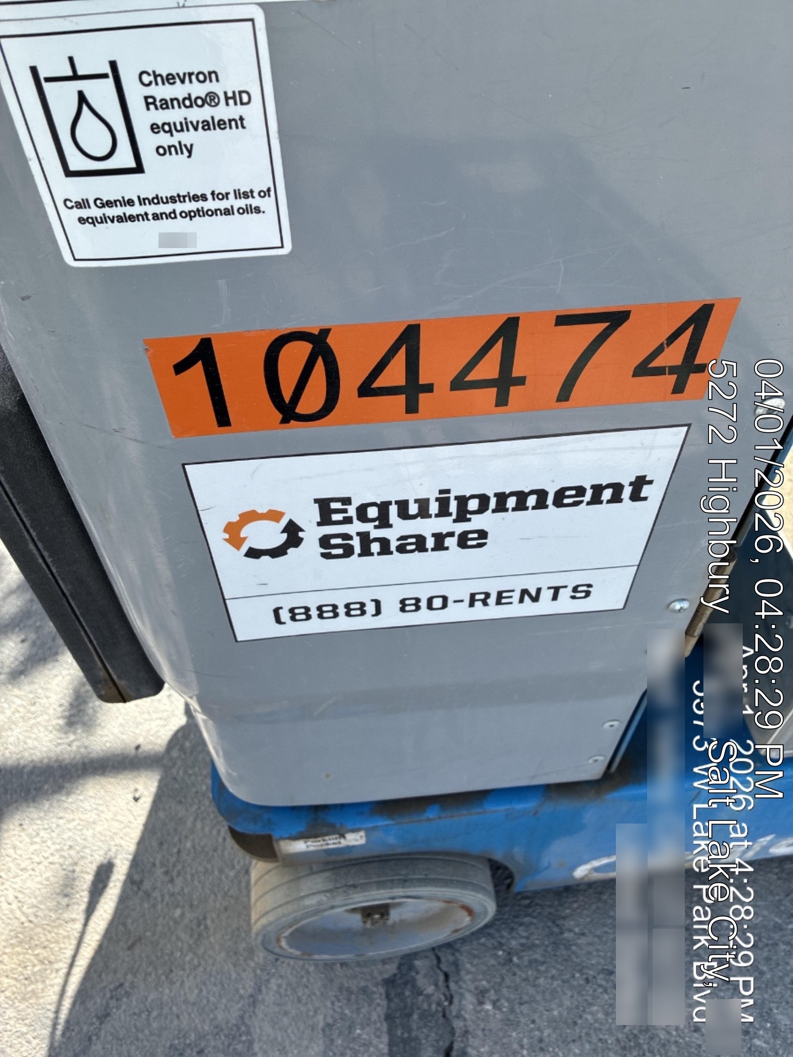 2020 GENIE GR-20