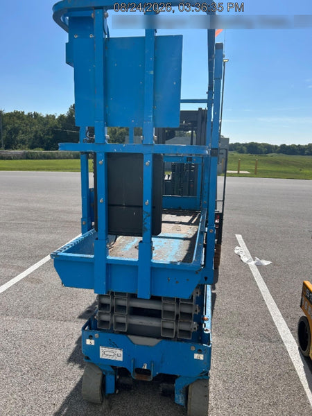 2020 Genie GS-1930 Solid Non Marking Tires, Beacon, Folding rails with half height swing gate