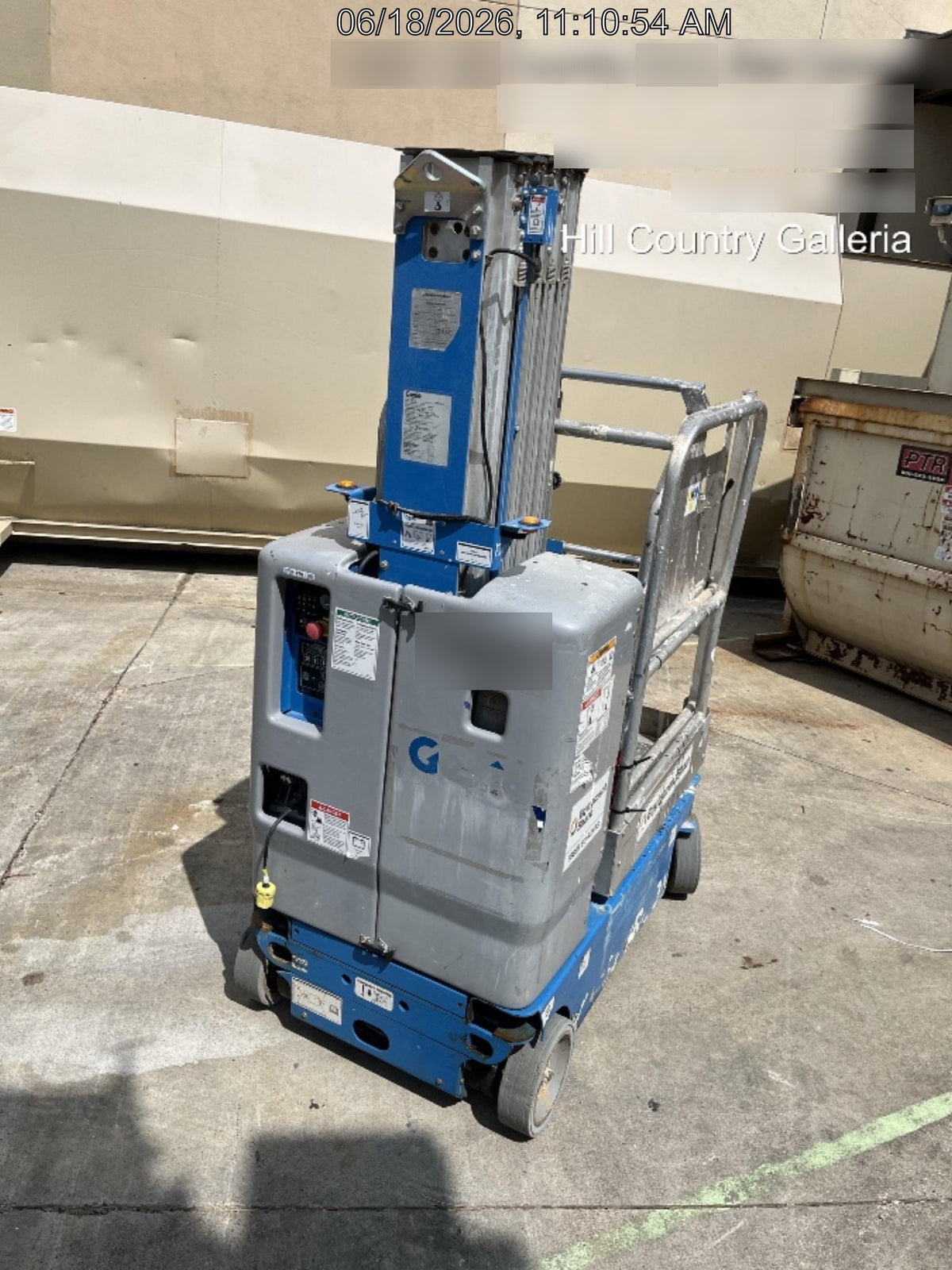 2018 GENIE GR-20