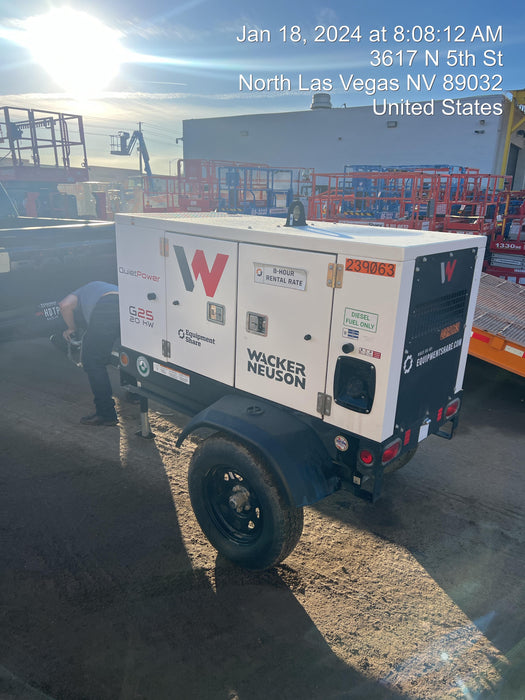 2022 WACKER NEUSON G25