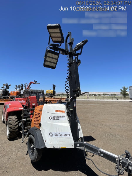 2023 Generac MLT2 Diesel, Flex Switch 120V Input, Powerzone Controller, (4) 320W LED Lights, 4kW Generator, 39.9 Gal Fuel Tank, 2" Ball, T3