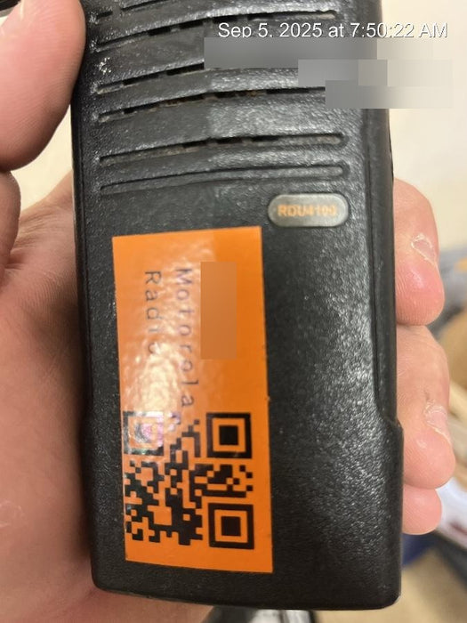 2020 MOTOROLA RDU4100