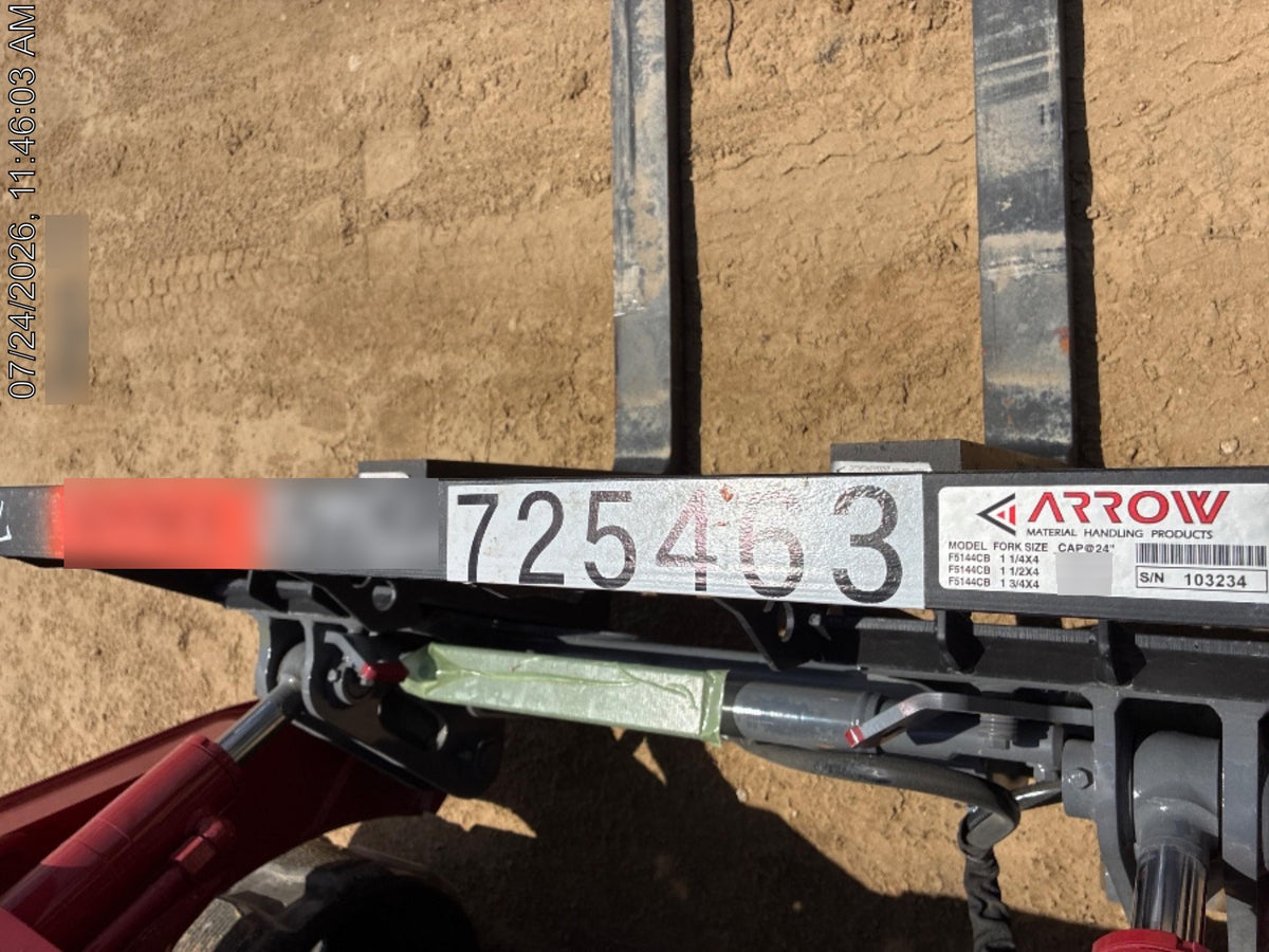 2026 ARROW MATERIAL HANDLING 72" Pallet Forks - Arrow