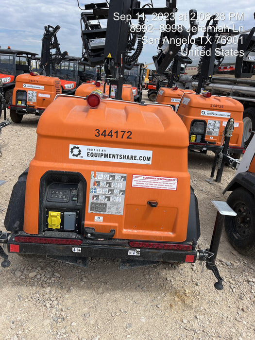 2023 Generac MLT2 Diesel, Flex Switch 120V Input, Powerzone Controller, (4) 320W LED Lights, 4kW Generator, 39.9 Gal Fuel Tank, 2" Ball, T3