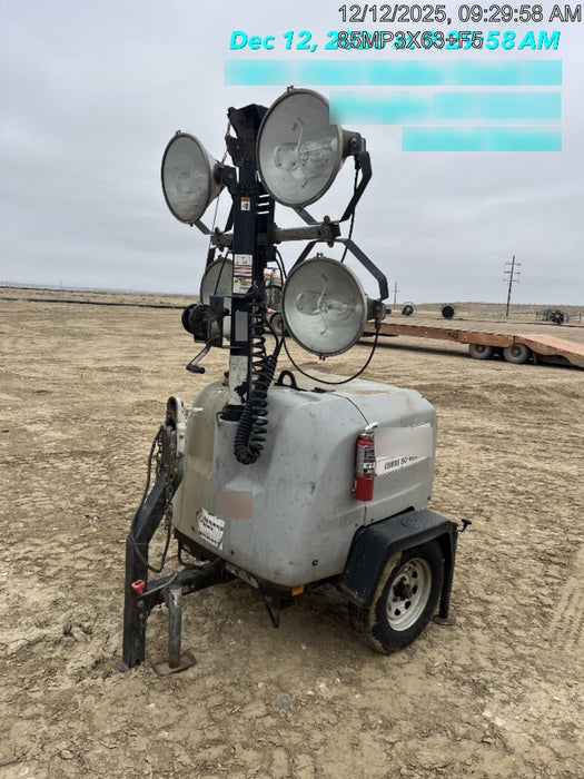 2018 Wacker Neuson LTV6L-MH Wacker Neuson LTV6L Mobile Light Tower w/Fuel Level Sensor Installed