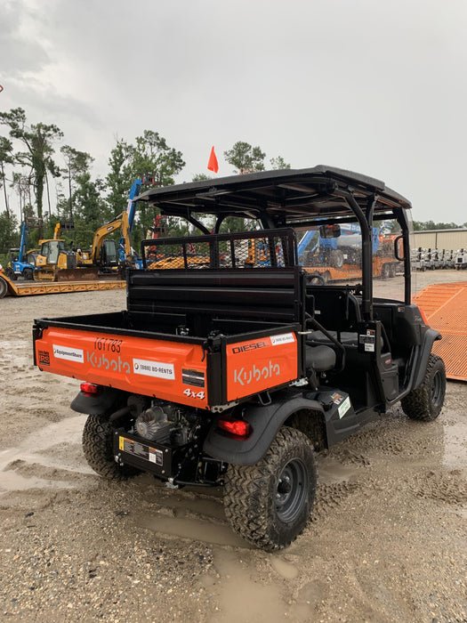 2021 Kubota RTV-X1140W-H Plastic Canopy, Windshield Acrylic Clear, LED Strobe Light, Wire Harness Kit, Back up Alarm