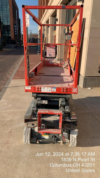 2017 Skyjack SJIII-3219 Standard Rental Specs