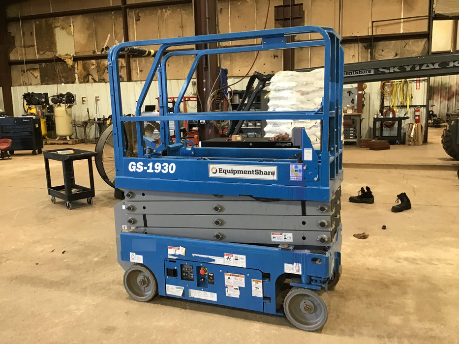 2018 Genie GS-1930 Genie GS-1930 Scissor Lift w/Standard Options