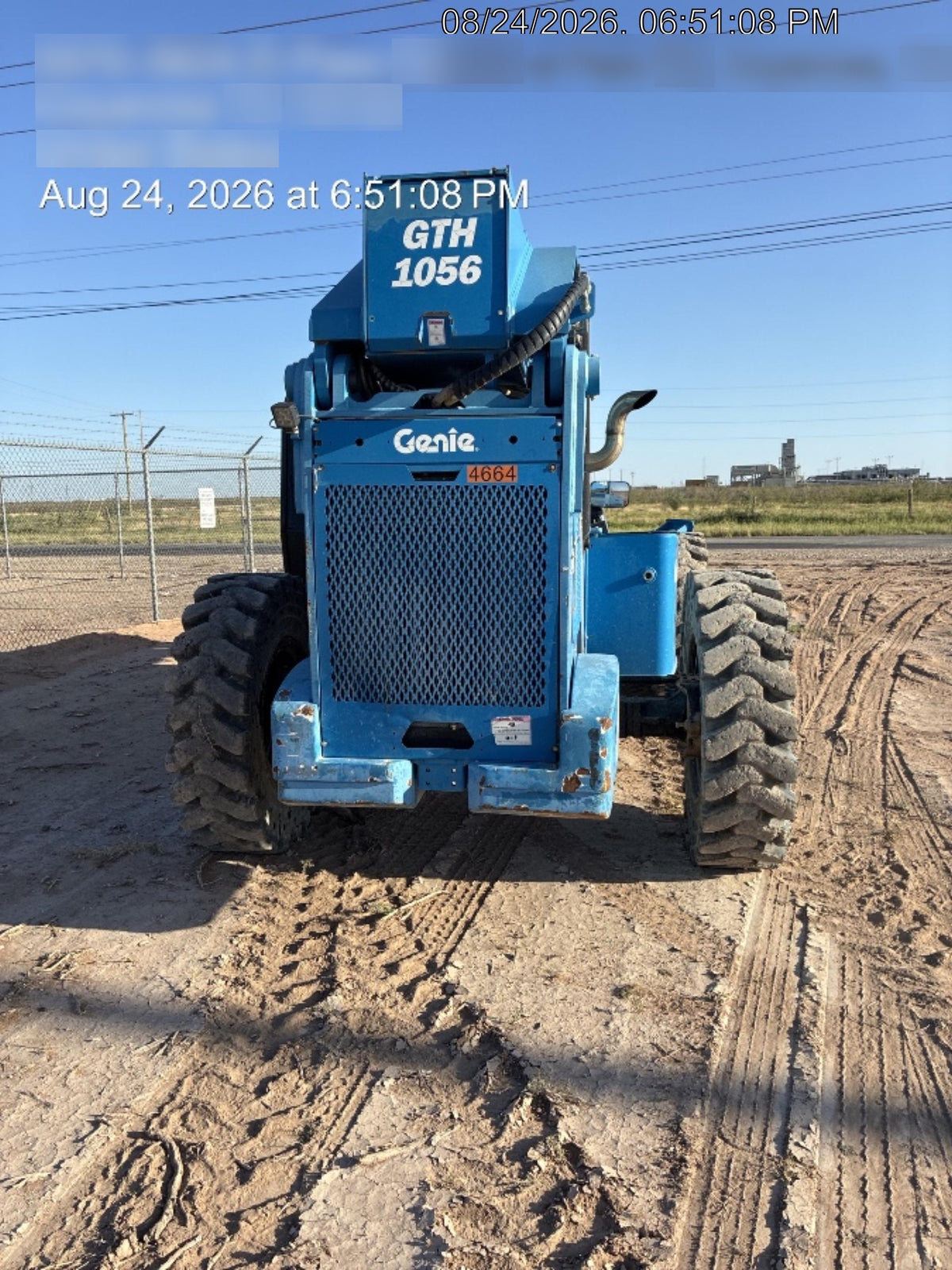 2017 GENIE GTH-1056