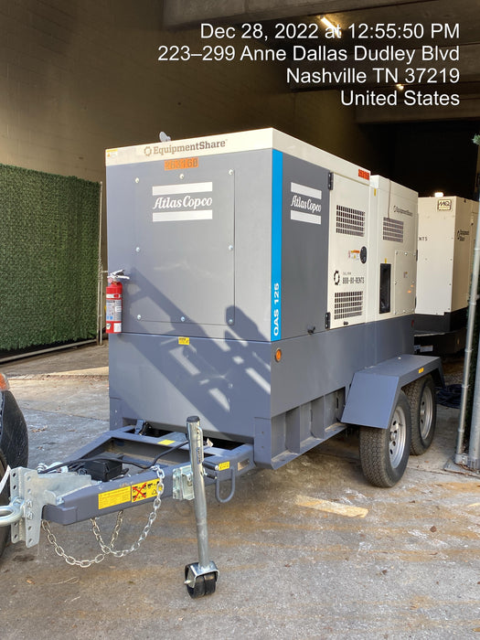 2022 ATLAS COPCO QAS 125