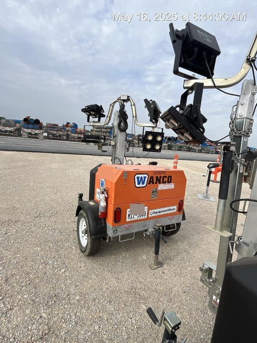 2024 Wanco WLTT-4MM4K Diesel, Deep Sea Controller, Shore Power Plug, Auto Start, (4) 350W LED Floodlights, 4kW Generator, 60 Gal Fuel Tank, 2" Ball, T3