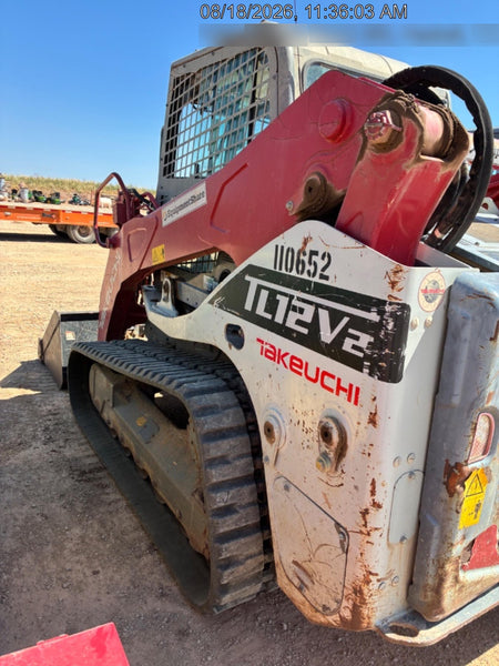 2020 Takeuchi TL12V-2 Cab, Rubber Track
