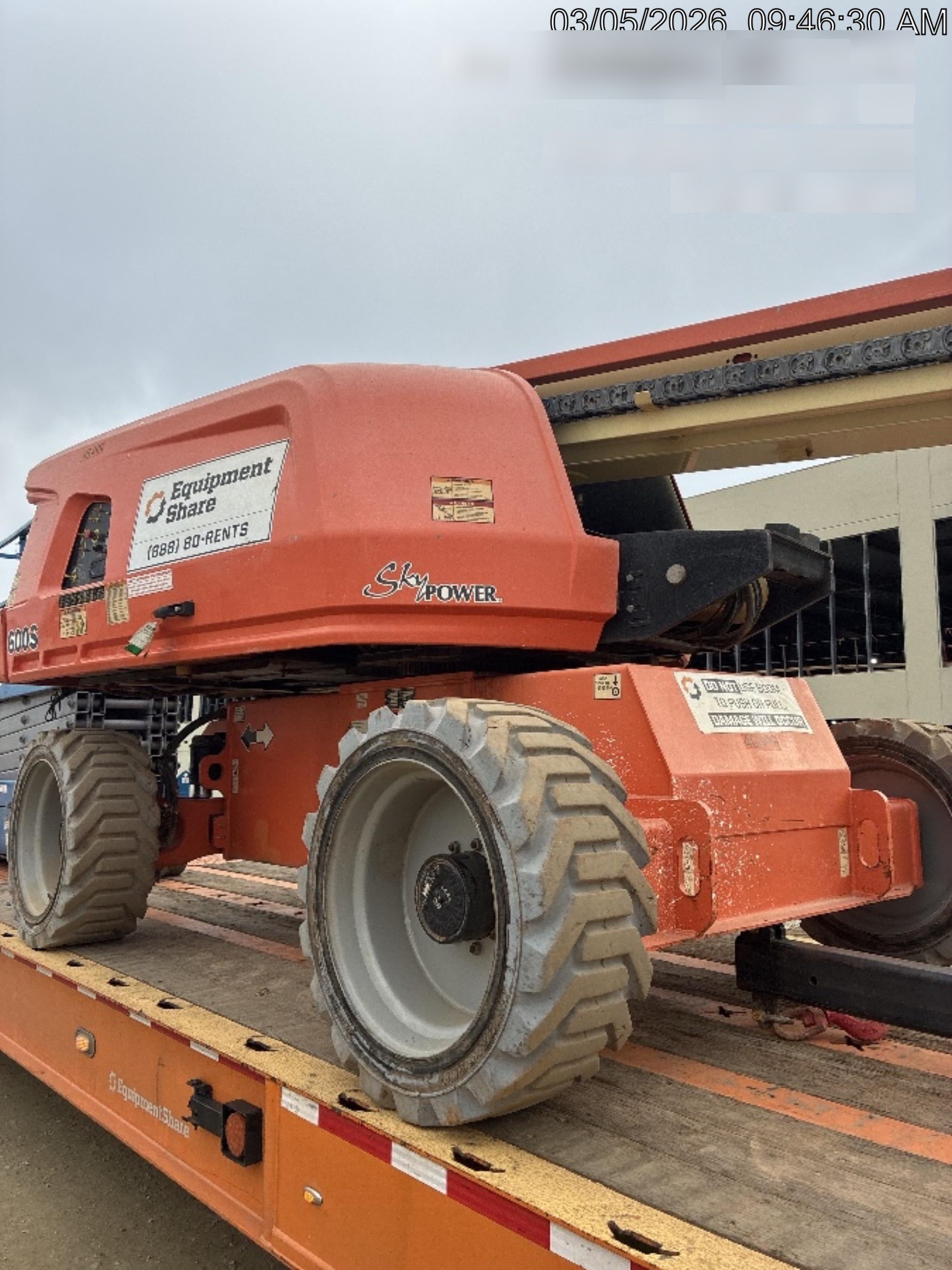 2019 JLG 600S 4WD