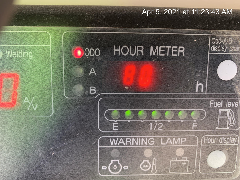 2020 Multiquip DLW400ESA4 400 amp Welder, 14kW, 120/240V, T4F Kubota, Trailer