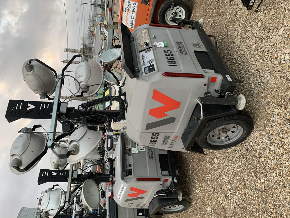 2018 Wacker Neuson LTV6L-MH Wacker Neuson LTV6L Mobile Light Tower w/Fuel Level Sensor Installed