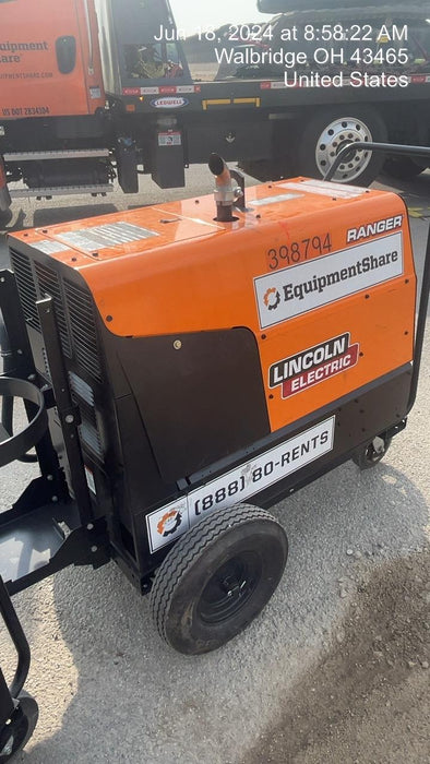 2024 Lincoln Electric Ranger 305 LPG Ranger 305 LPG, Undercarriage, Tank Holder & Strap, 10kw AC Gen, 25hp Kohler LPG Eng