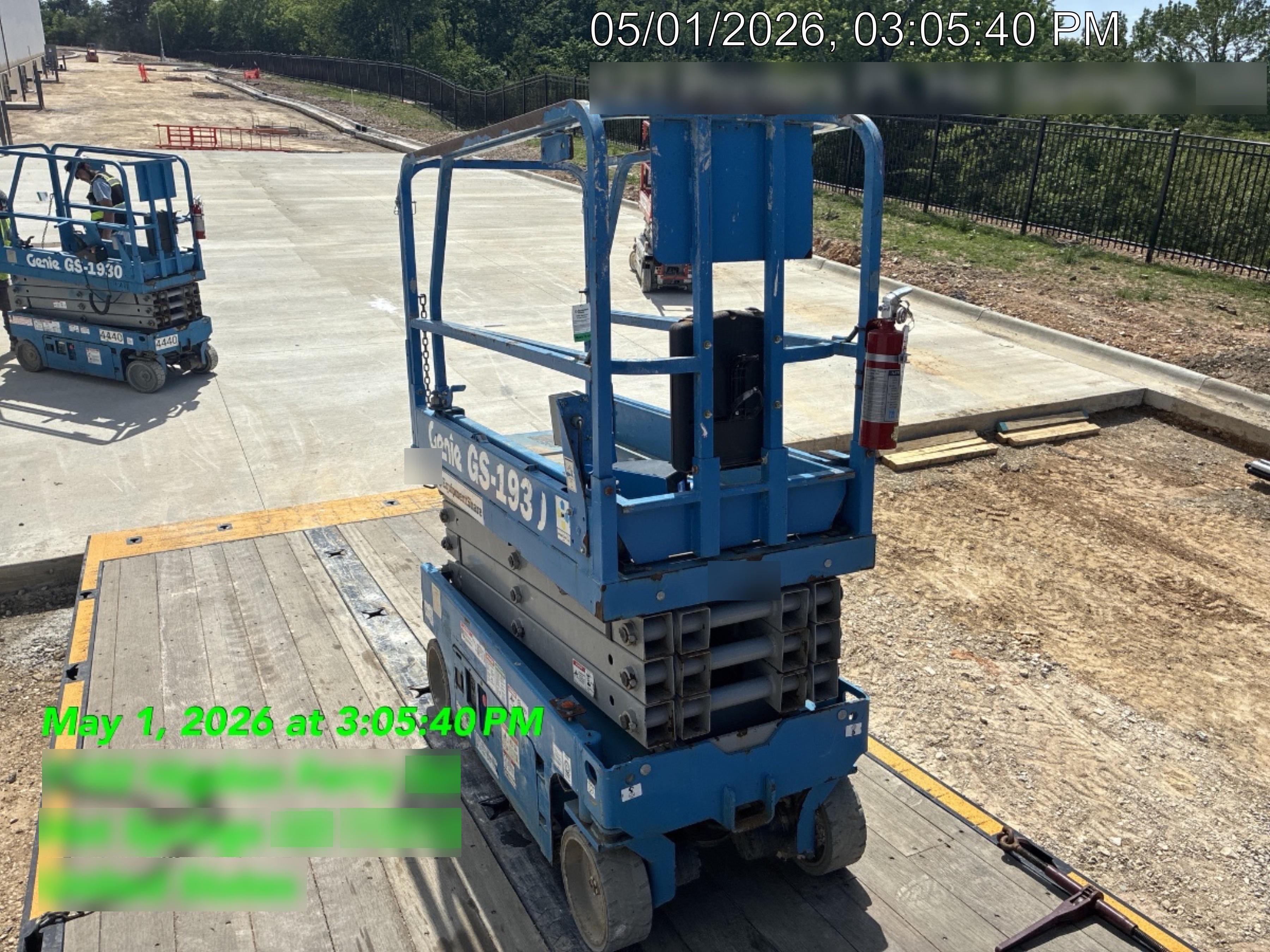 2018 Genie GS-1930 Genie GS-1930 w/Fixed Rail, Chain Entry