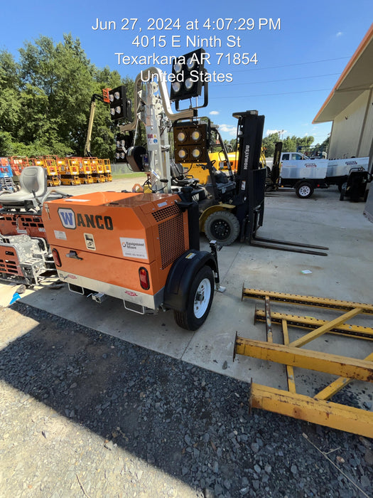 2024 Wanco WLTT-4MM4K Diesel, Deep Sea Controller, Shore Power Plug, Auto Start, (4) 350W LED Floodlights, 4kW Generator, 60 Gal Fuel Tank, 2" Ball, T3