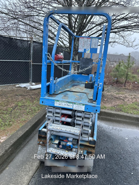 2019 Genie GS-1930 Fixed rails with chain Entry