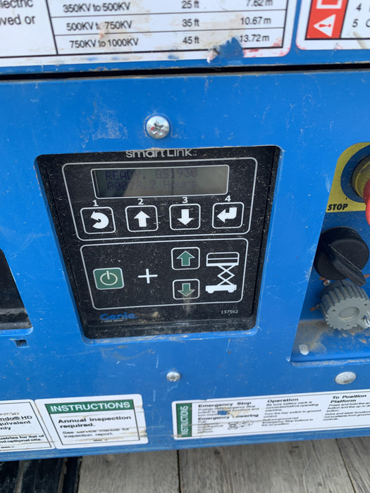 2020 Genie GS-1930 Solid Non Marking Tires, Beacon, Folding rails with half height swing gate