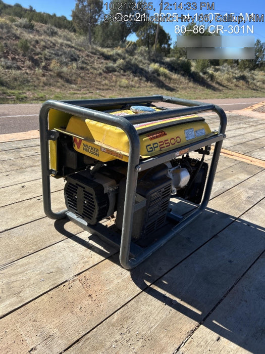 2021 WACKER NEUSON GP2500A