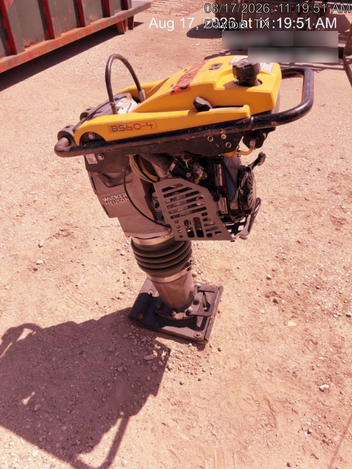 2021 WACKER NEUSON BS60-4As