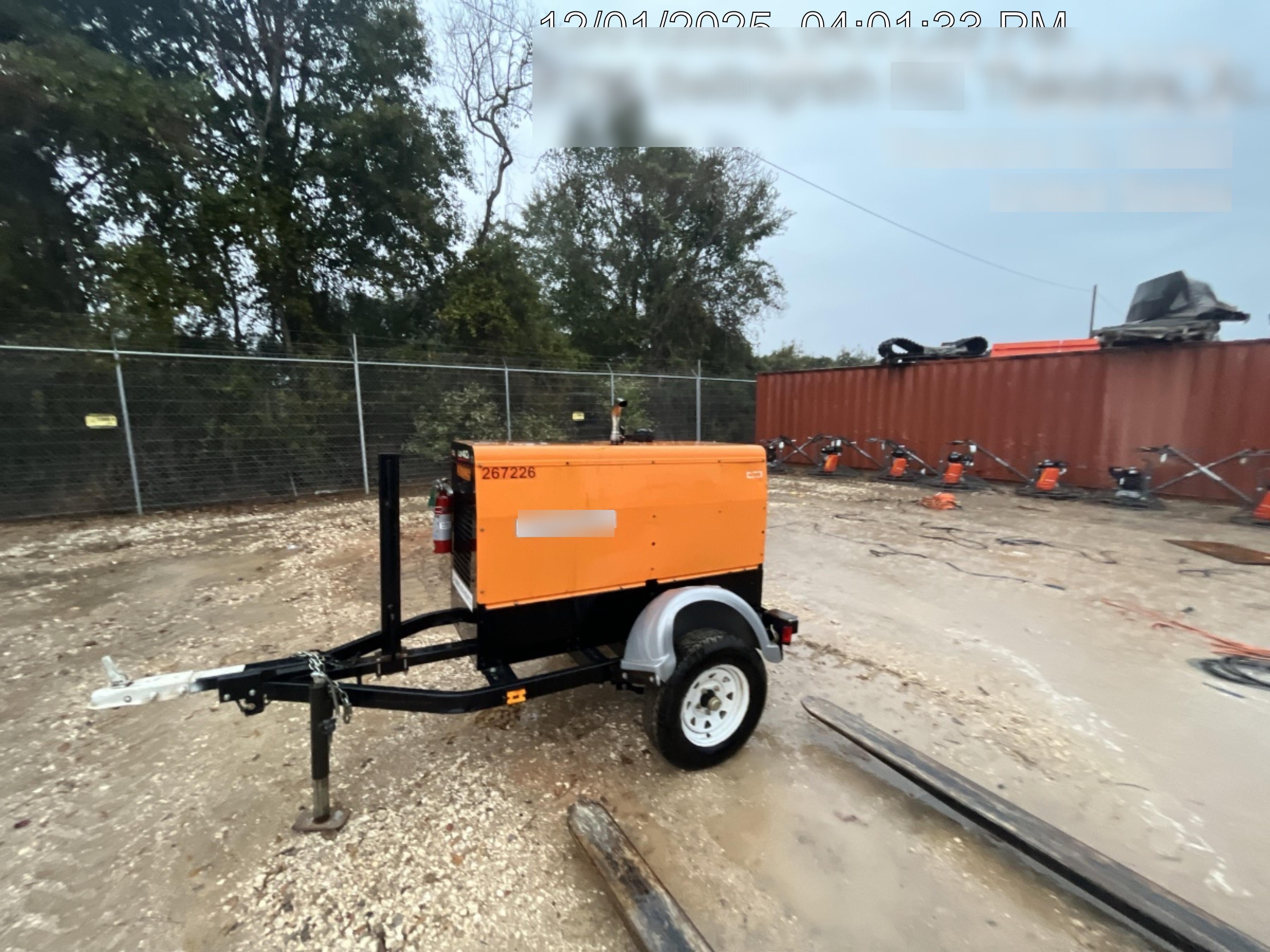 2022 Lincoln Electric LE400 Kubota V1505, Trlr, Cable Rack, Light Kit, ES Decals, T3