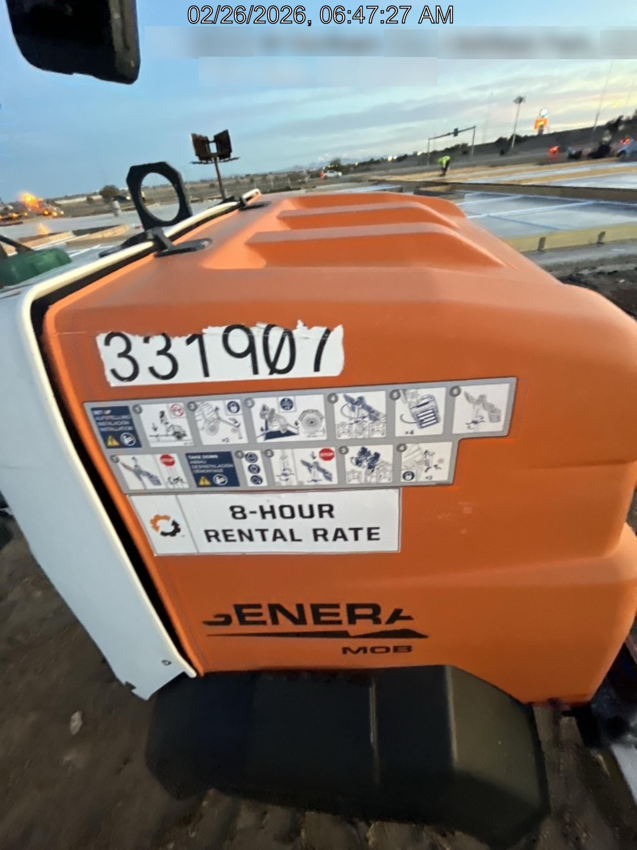 2023 Generac MLT2 Diesel, Flex Switch 120V Input, Powerzone Controller, (4) 320W LED Lights, 4kW Generator, 39.9 Gal Fuel Tank, 2" Ball, T3