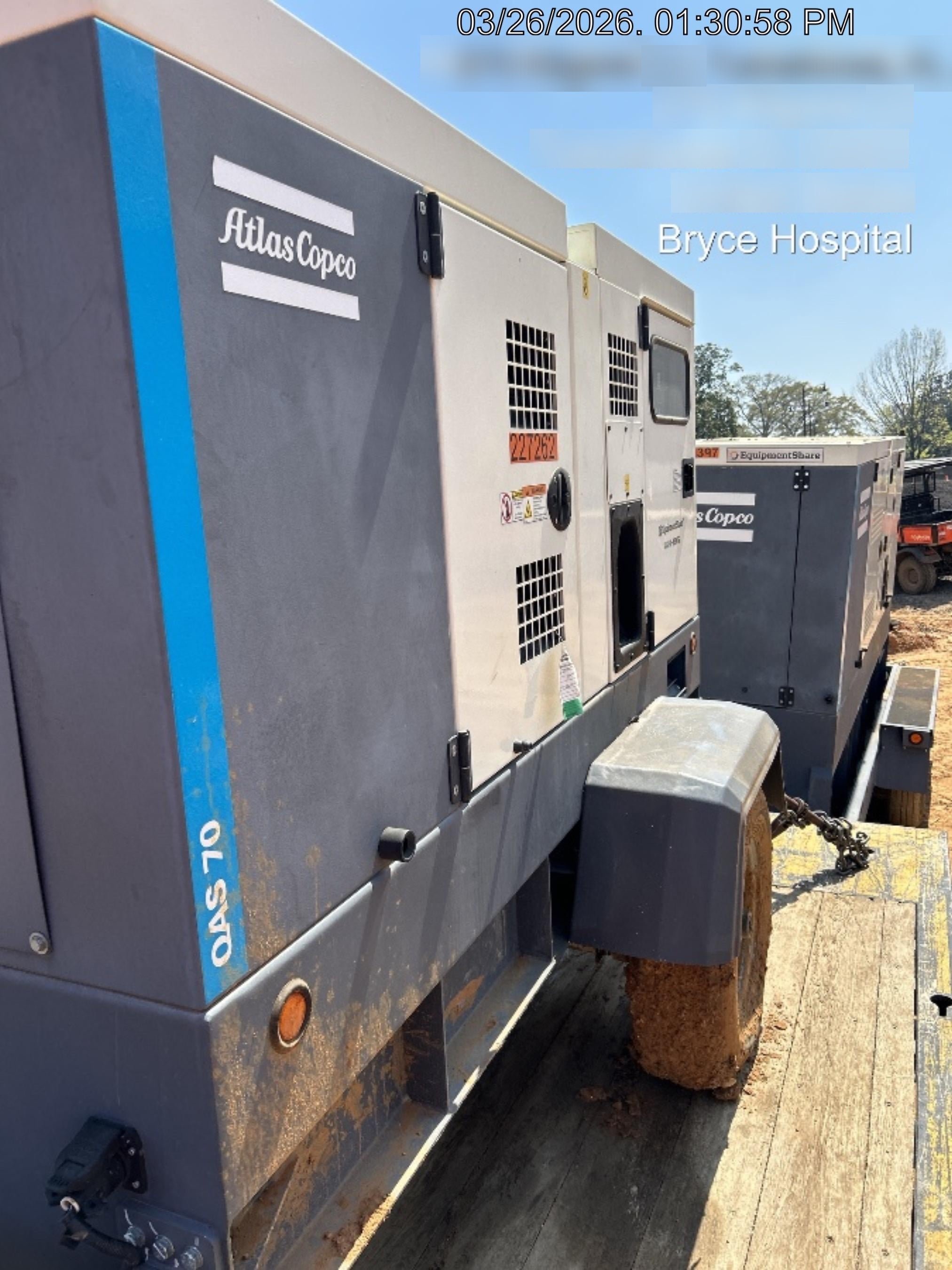 2022 ATLAS COPCO QAS 70