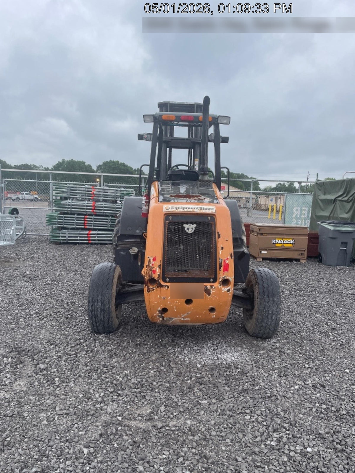 2018 CASE 586H