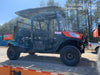 2022 Kubota RTV-X1140W-H Plastic Canopy, Windshield Acrylic Clear, LED Strobe Light, Wire Harness Kit, Back up Alarm