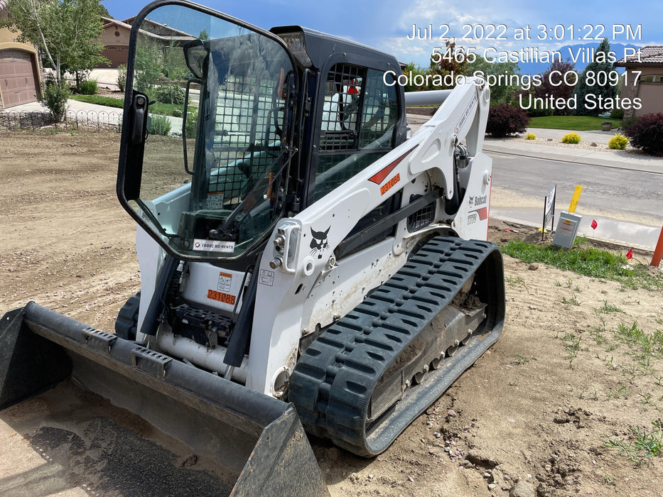 2022 Bobcat T770 92hp Doosan Diesel, Cab/Heat/Air, Rubber Tracks, Manual QC
