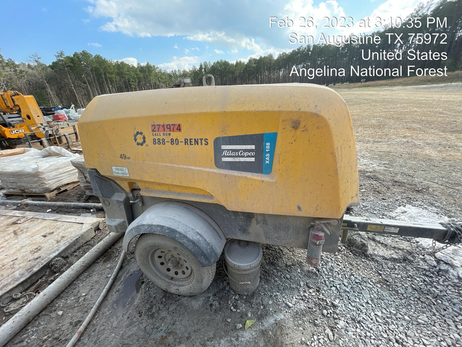 2022 ATLAS COPCO XAS188 CWK