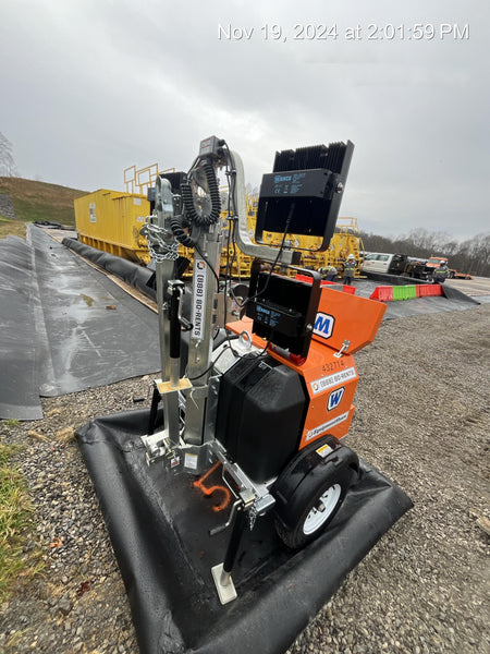 2024 Wanco WLTT-4MM4K Diesel, Deep Sea Controller, Shore Power Plug, Auto Start, (4) 350W LED Floodlights, 4kW Generator, 60 Gal Fuel Tank, 2" Ball, T3