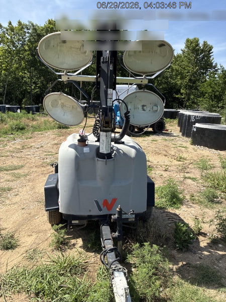 2019 Wacker Neuson LTV6L-MH Wacker Neuson LTV6L Mobile Light Tower w/Fuel Level Sensor Installed