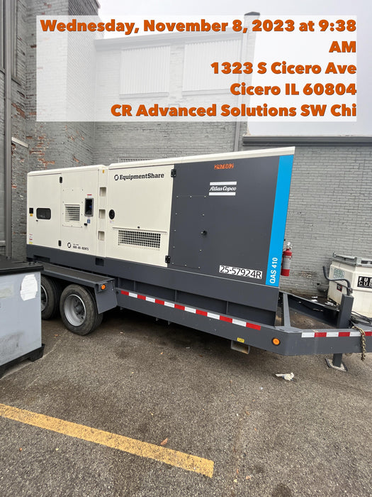 2023 ATLAS COPCO QAS 410