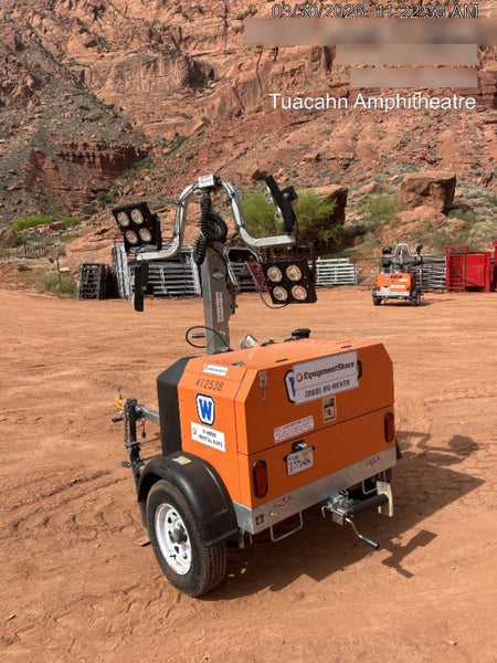 2024 Wanco WLTT-4MM4K Diesel, Deep Sea Controller, Shore Power Plug, Auto Start, (4) 350W LED Floodlights, 4kW Generator, 60 Gal Fuel Tank, 2" Ball, T3