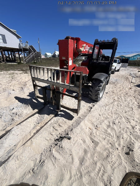 2019 Manitou MTA6034 Manitou MTA6034 Canopy, LED Work Lights, Solid Tires, Beacon, Auxiliary Hydraulics w/48" Carriage and 48" Forks